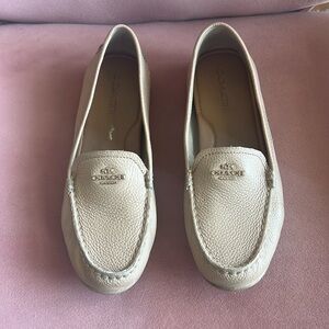 Coach loafers - nude